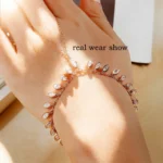 Smyoue 2.5*5mm Marquise Cut Bubbles Moissanite Bracelets for Women Valentine's Day Gifts Female Chain 100% 925 Sterling Silver - Image 6